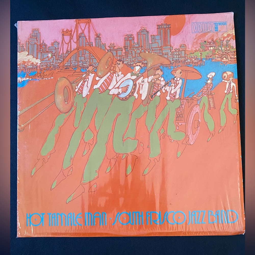 South Frist jazz band vintage 12 inch vinyl record
